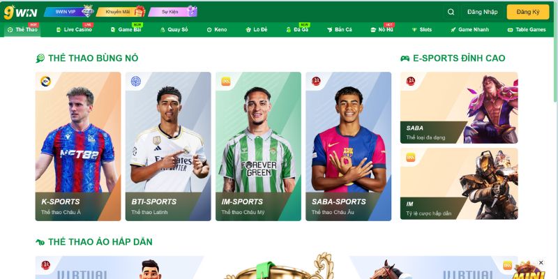 Thông tin tổng quan về nhà cái 9WIN